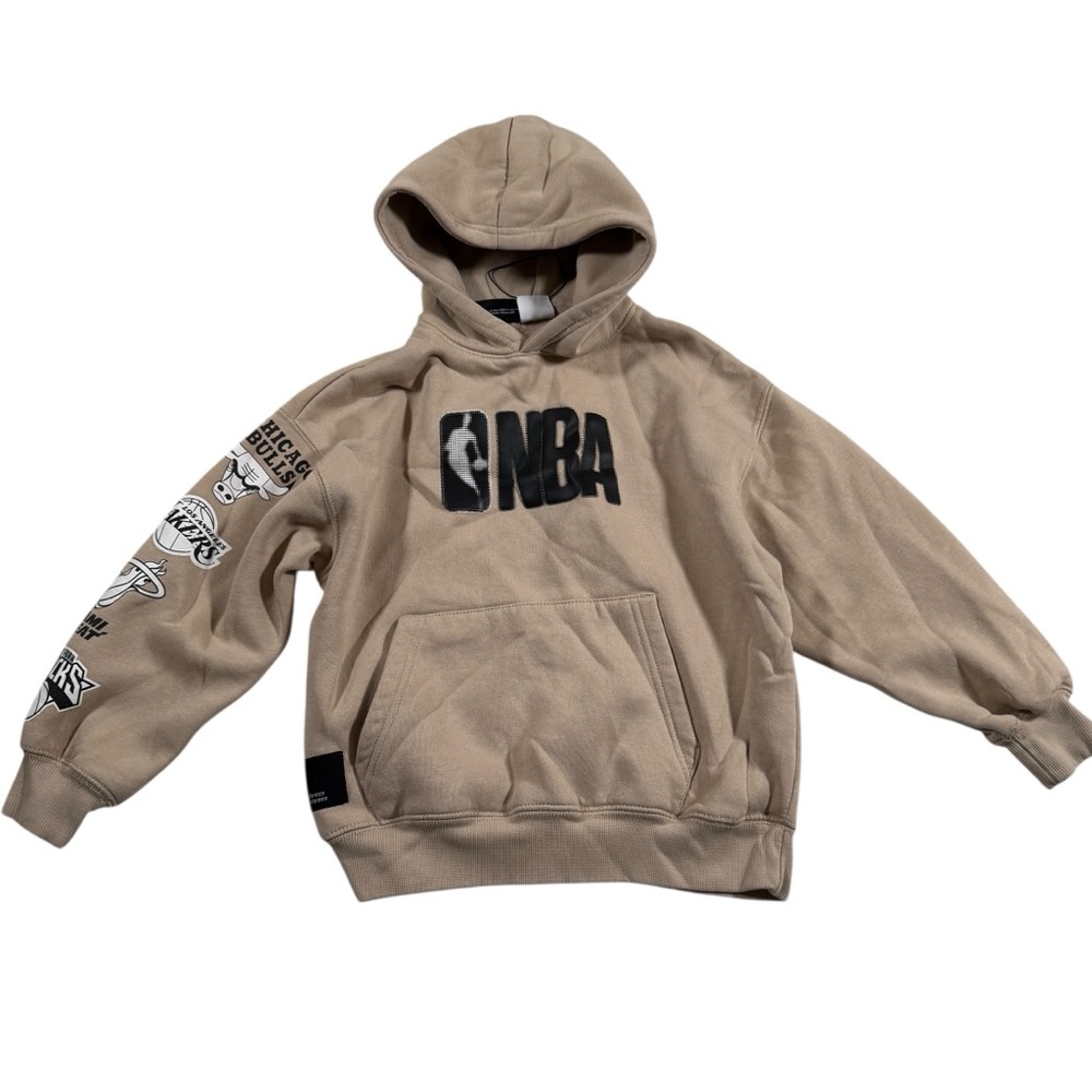 Zara Kids x NBA Multi-Logo Graphic Hoodie